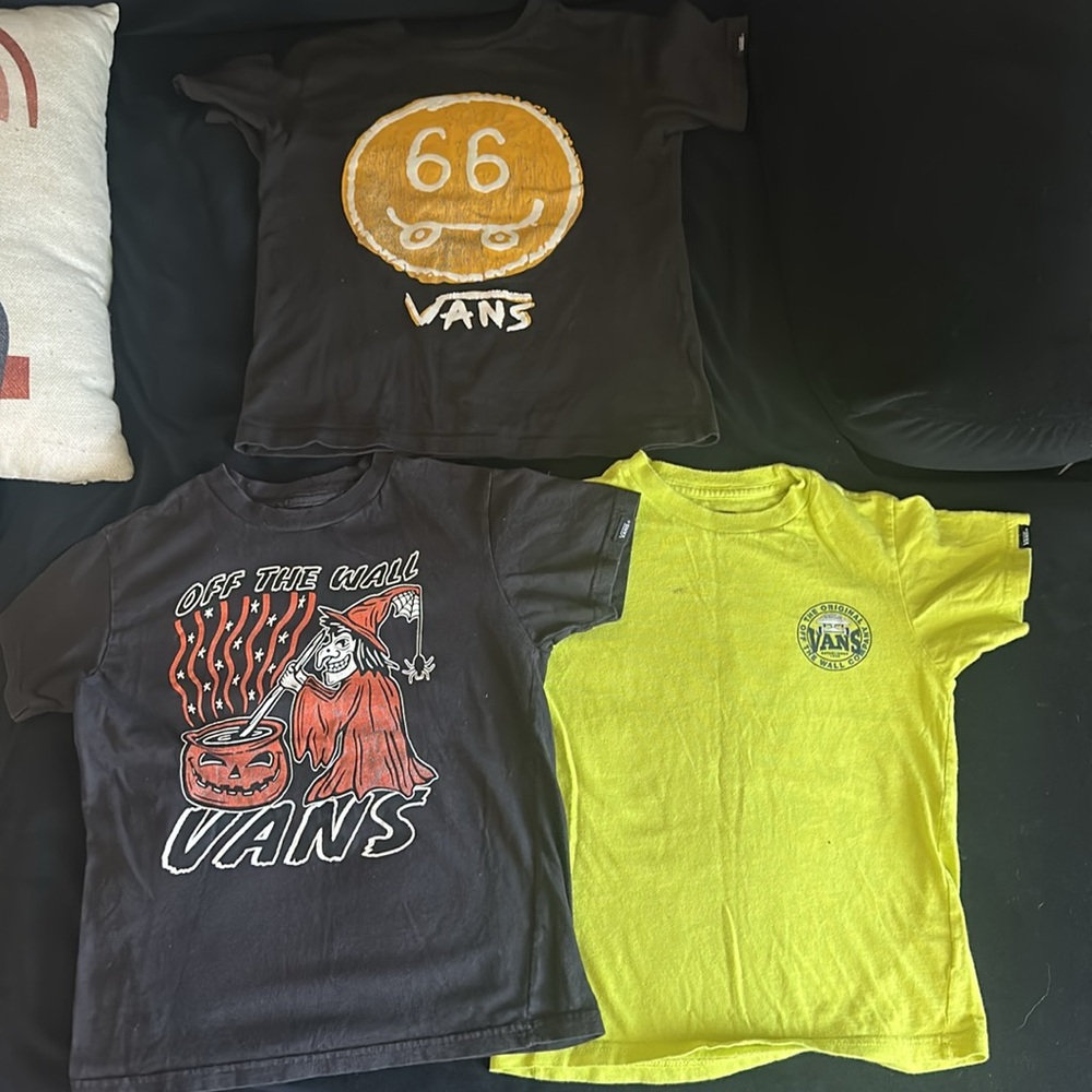 Vans little kids Short Sleeve Tees bundle